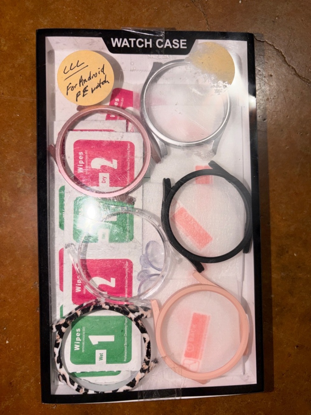 Watch Case Protective Covers - Multicolor Set